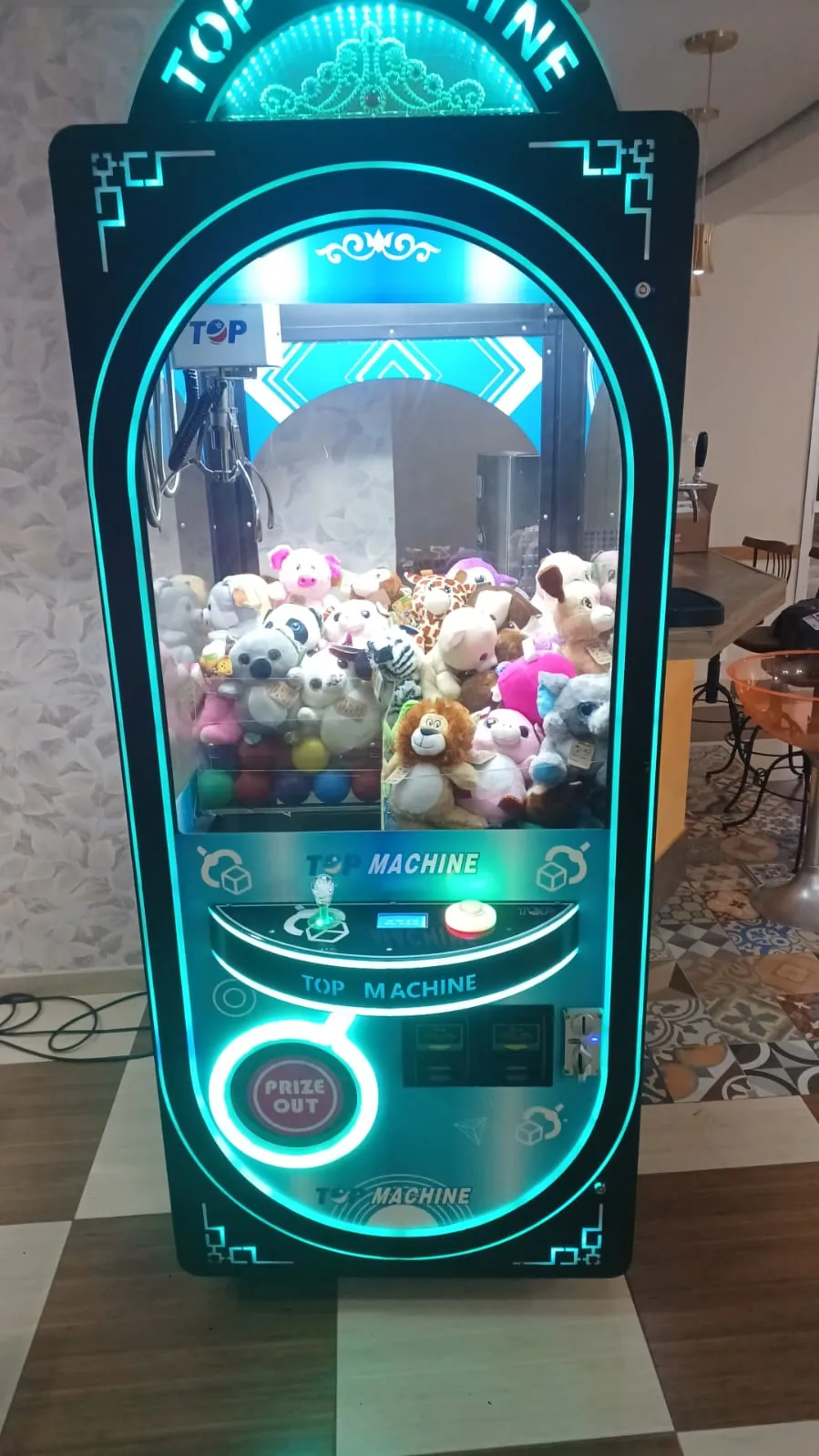 Máquina de pegar Bichinho - Azul - Miniatura 4